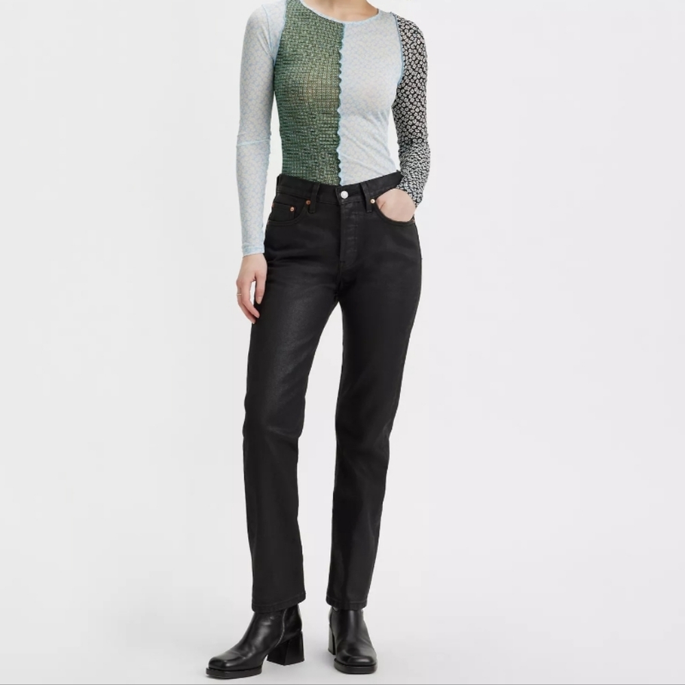 ❗️SALE❗️NWT! 501® WAX COATED WOMEN'S JEANS 25/32